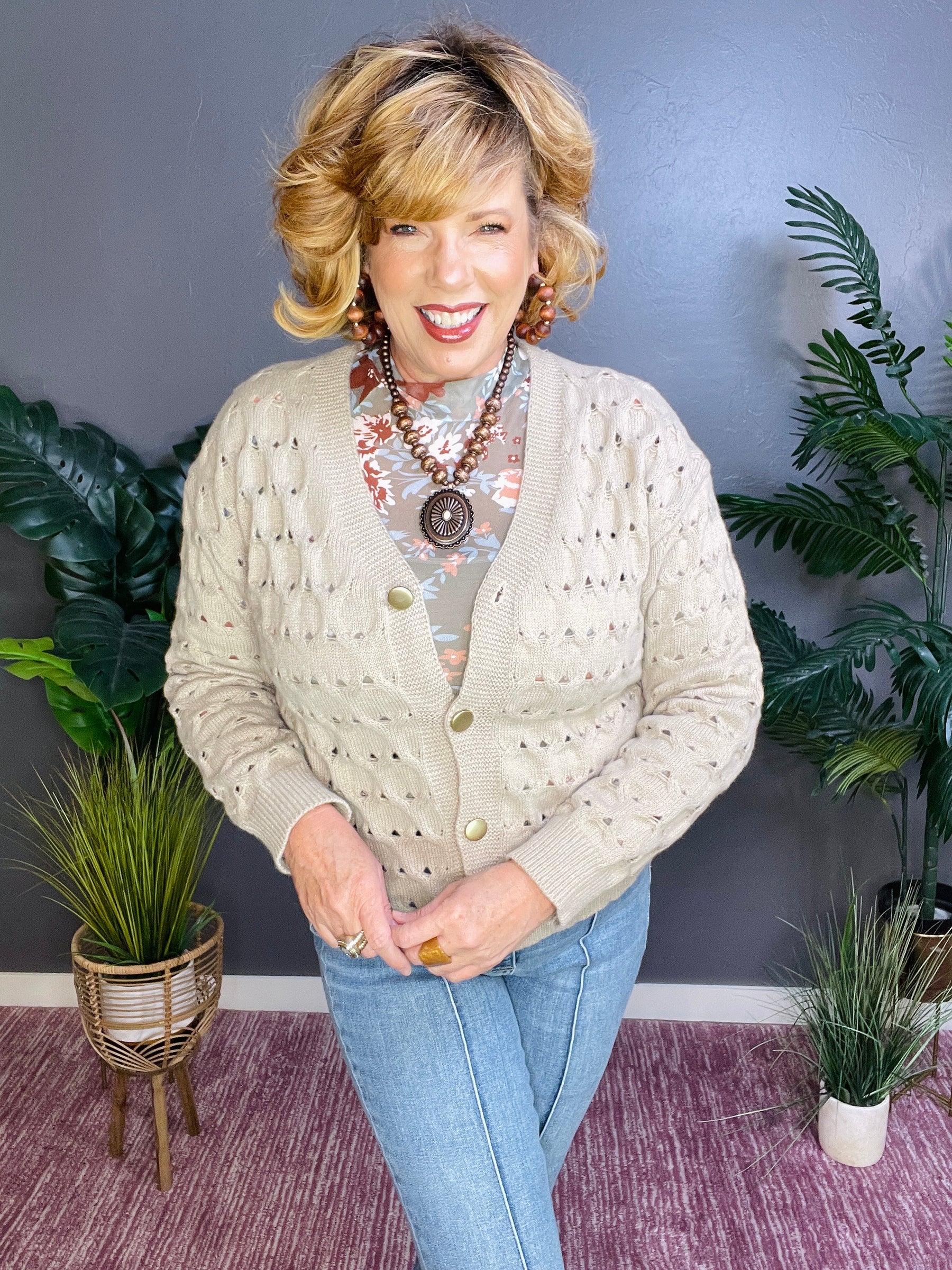 Soft Like Butter Textured Cardigan