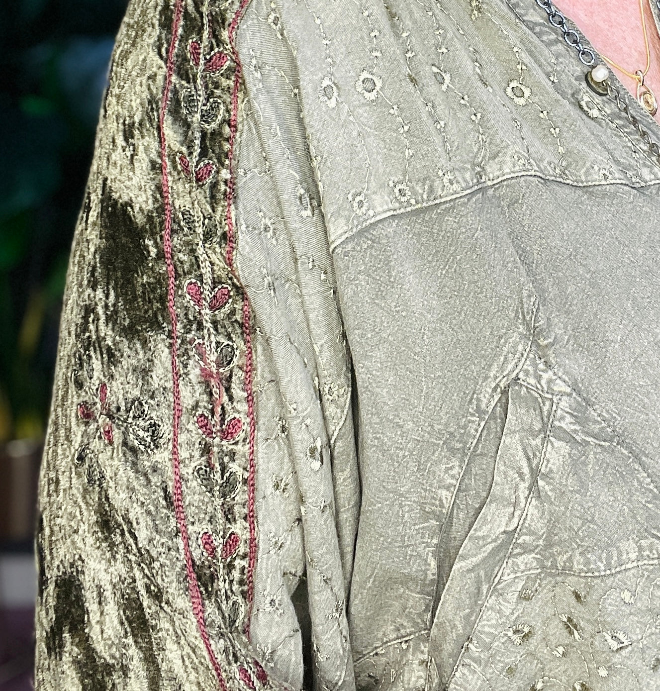 Wind Of Change Boho Top - S113GR