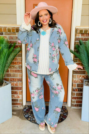 Bloom Baby Bloom Button Top - S346DN