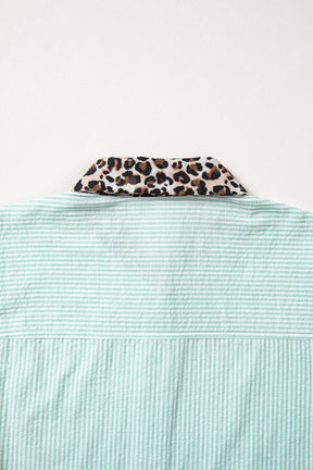 Wild For Stripes Green Top