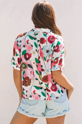 Oh My Darling Pink Floral Print Top
