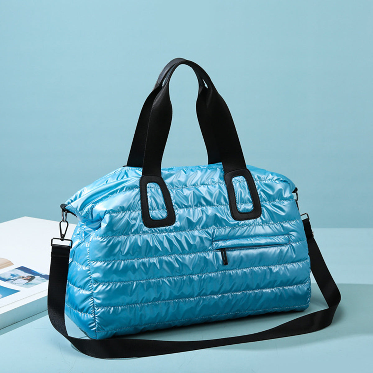 Fill The Bag In Cerulean - BAG1889CE