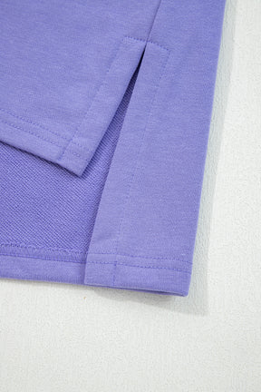 Floral Kisses Baggy Pullover Sweatshirt