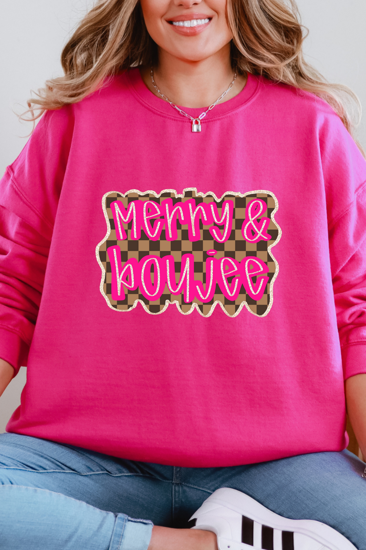Merry & Boujee Graphic Tee and Sweatshirt