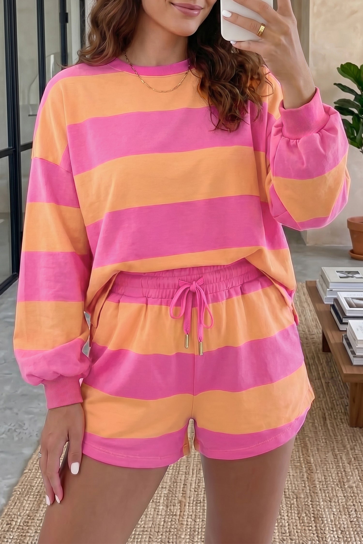 Sunset Sorbet Top And Short Set