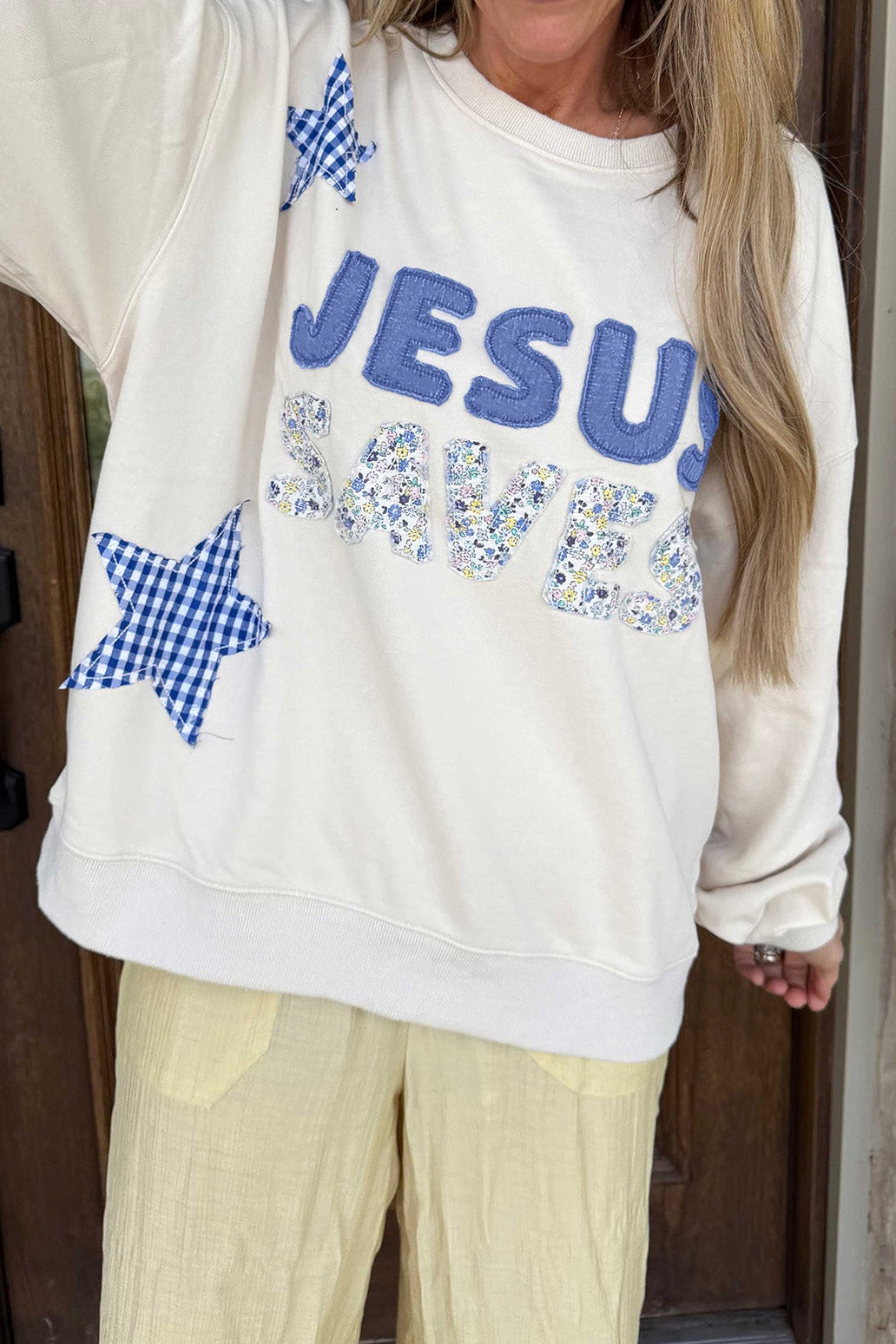 Jesus Saves Sweatshirt (2 Colors)