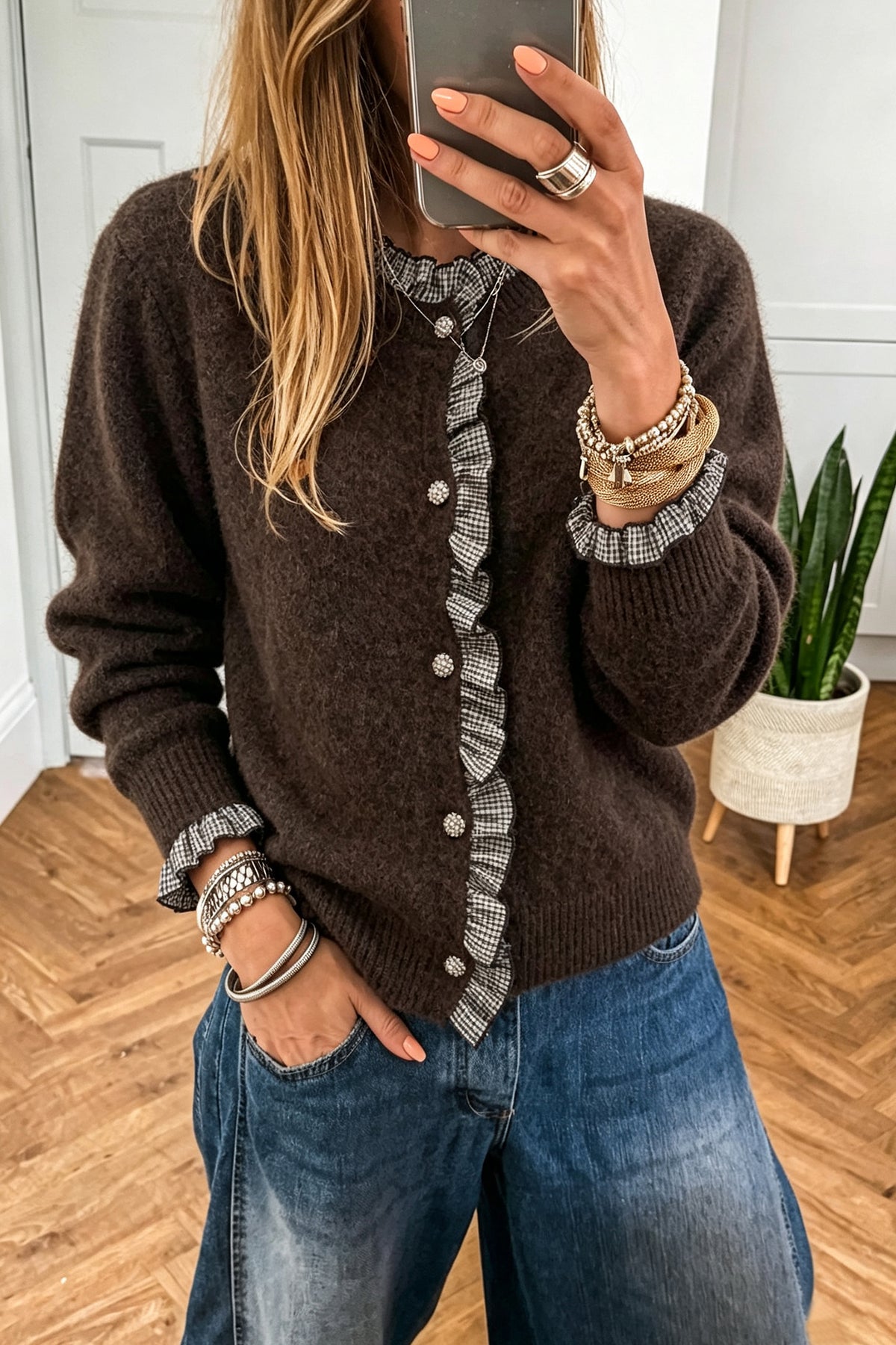 Preppy And Polished Sweater Cardigan