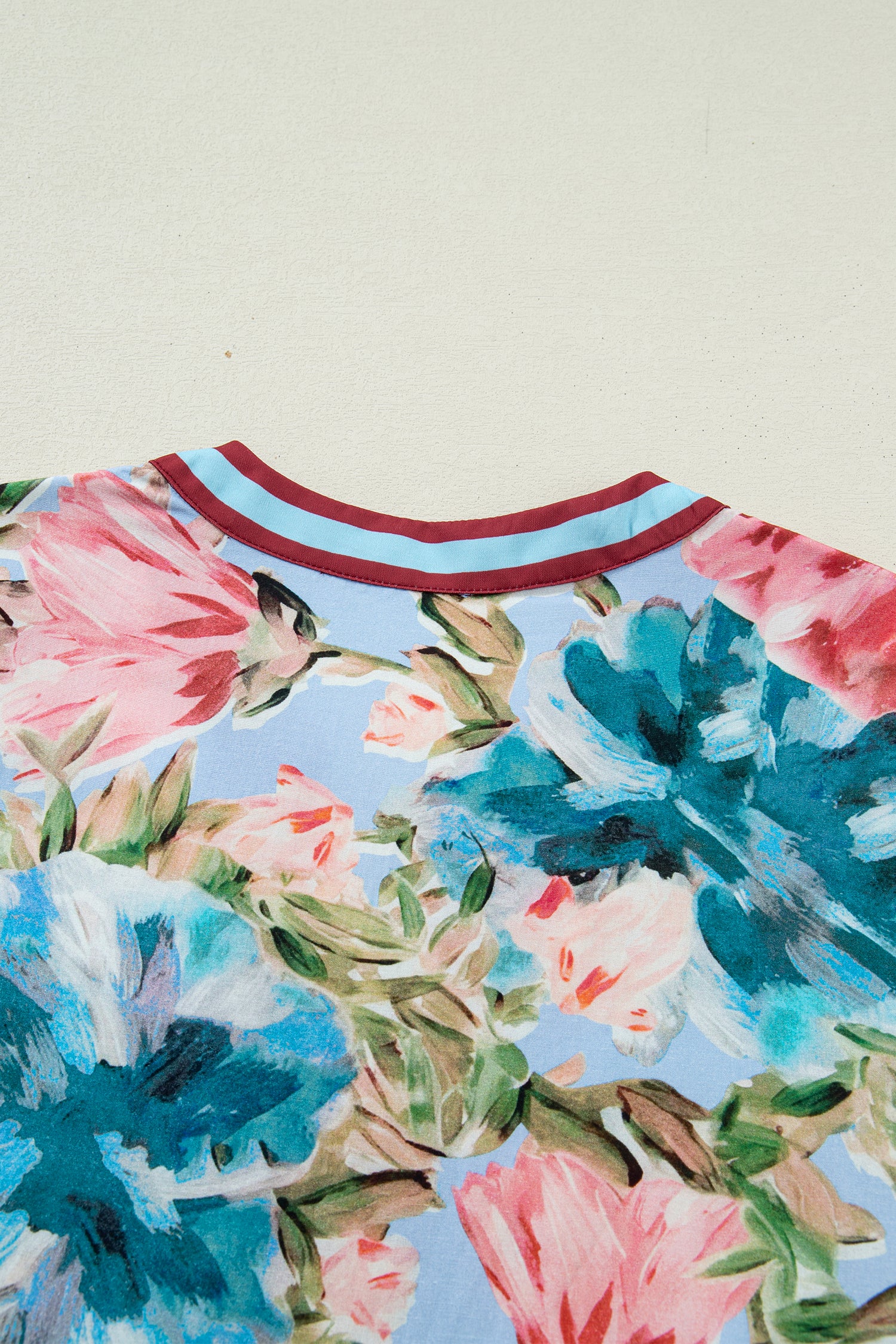 Bloom And Grow V Neck Floral Top