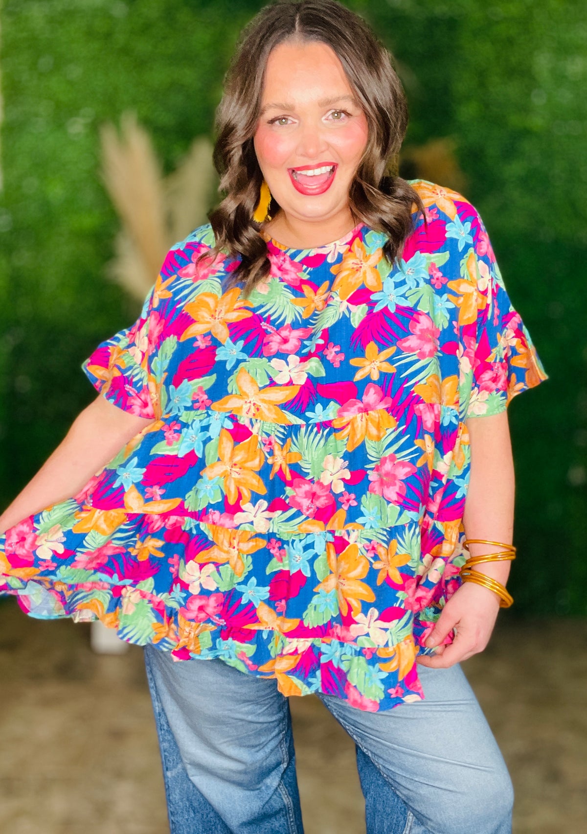 Spring Fling Top - S584BL
