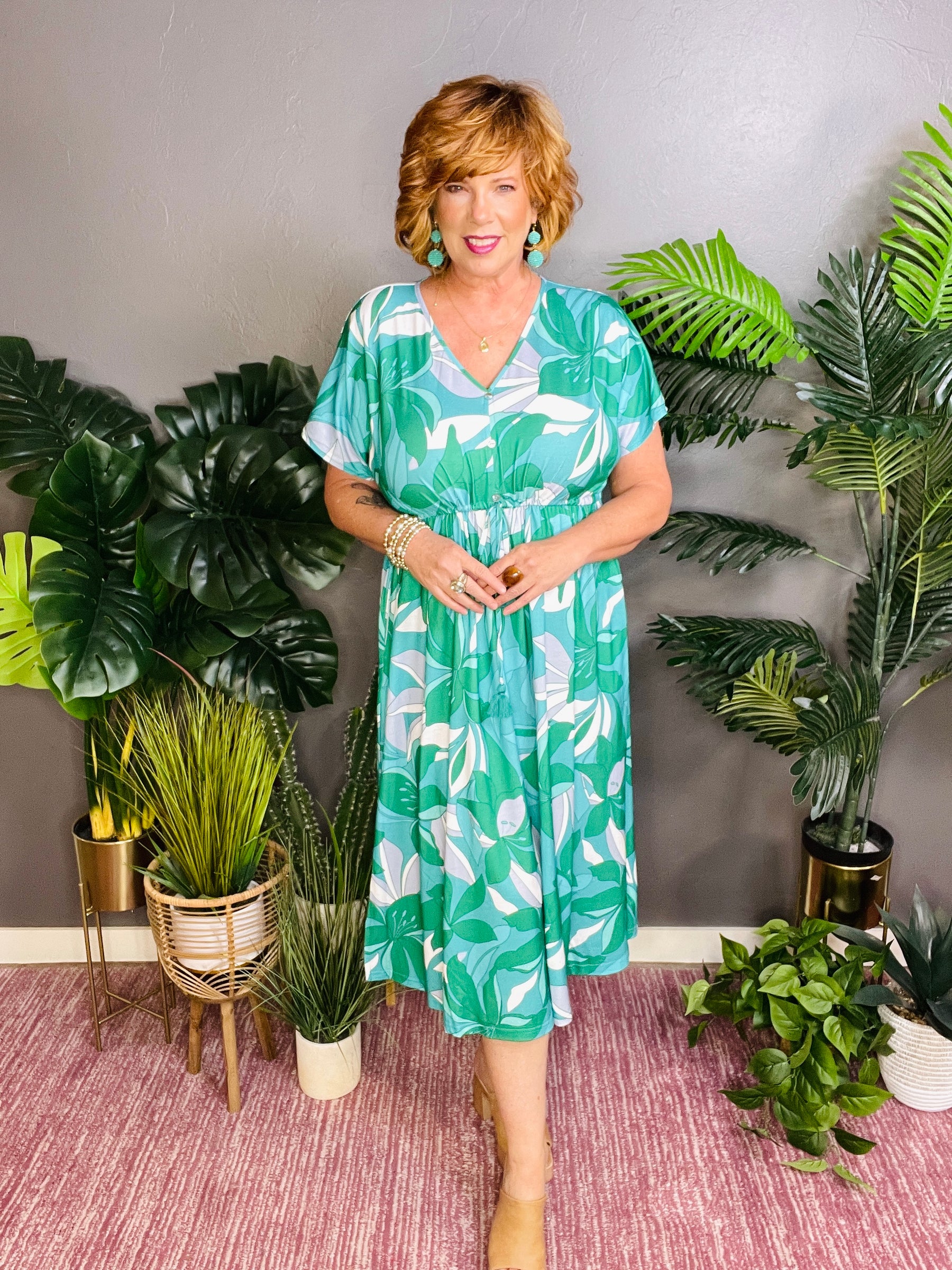 Pretty As A Picture Dress - DR148GN