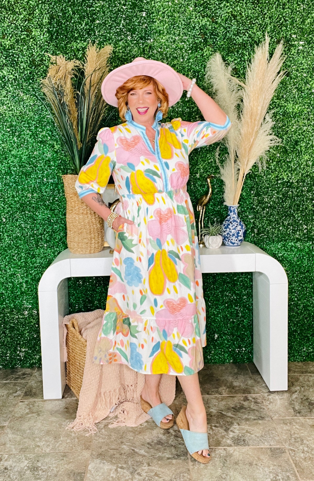 Sweet On You Multicolour Floral Midi Dress