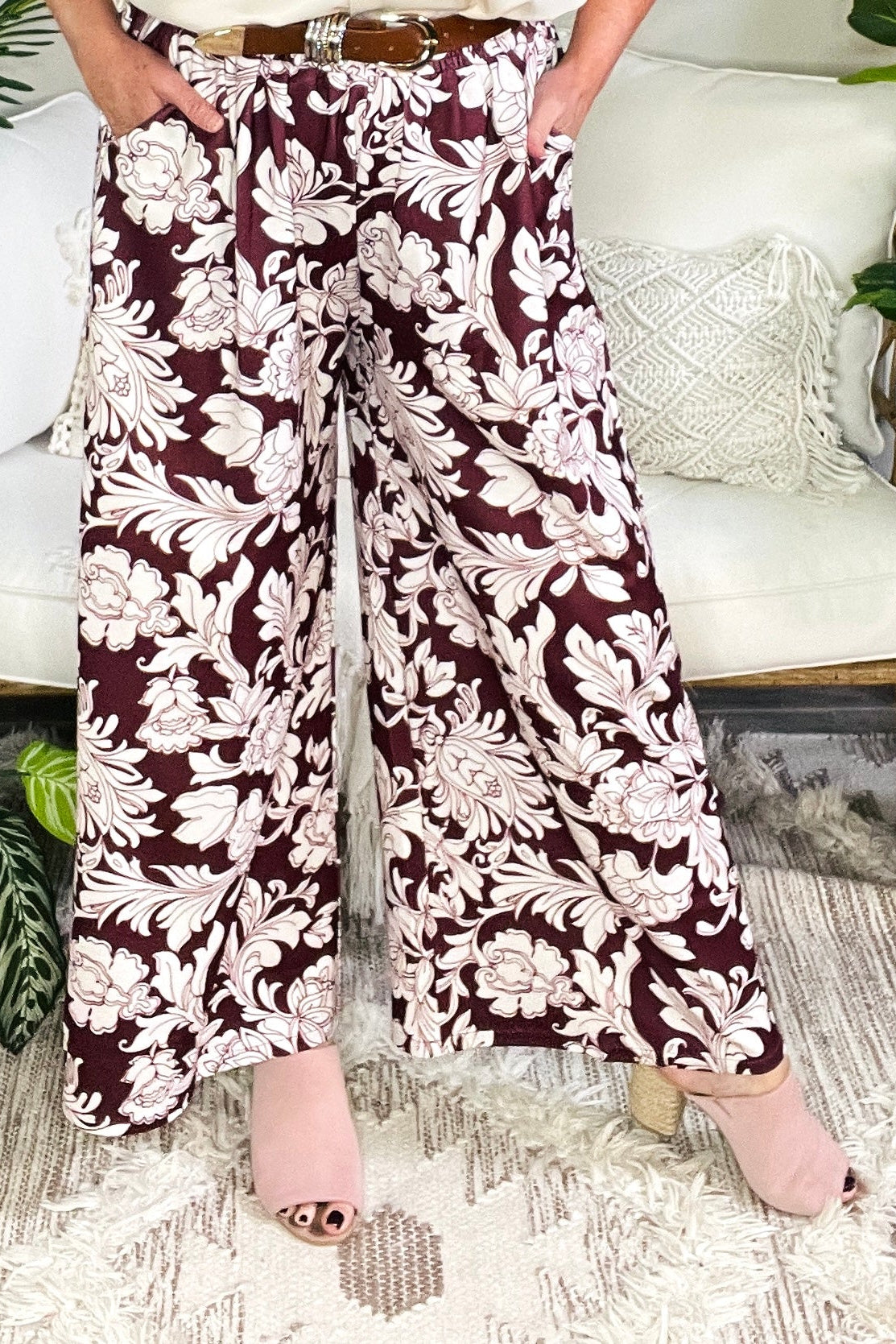 Floral Affair Pants - LW028MU