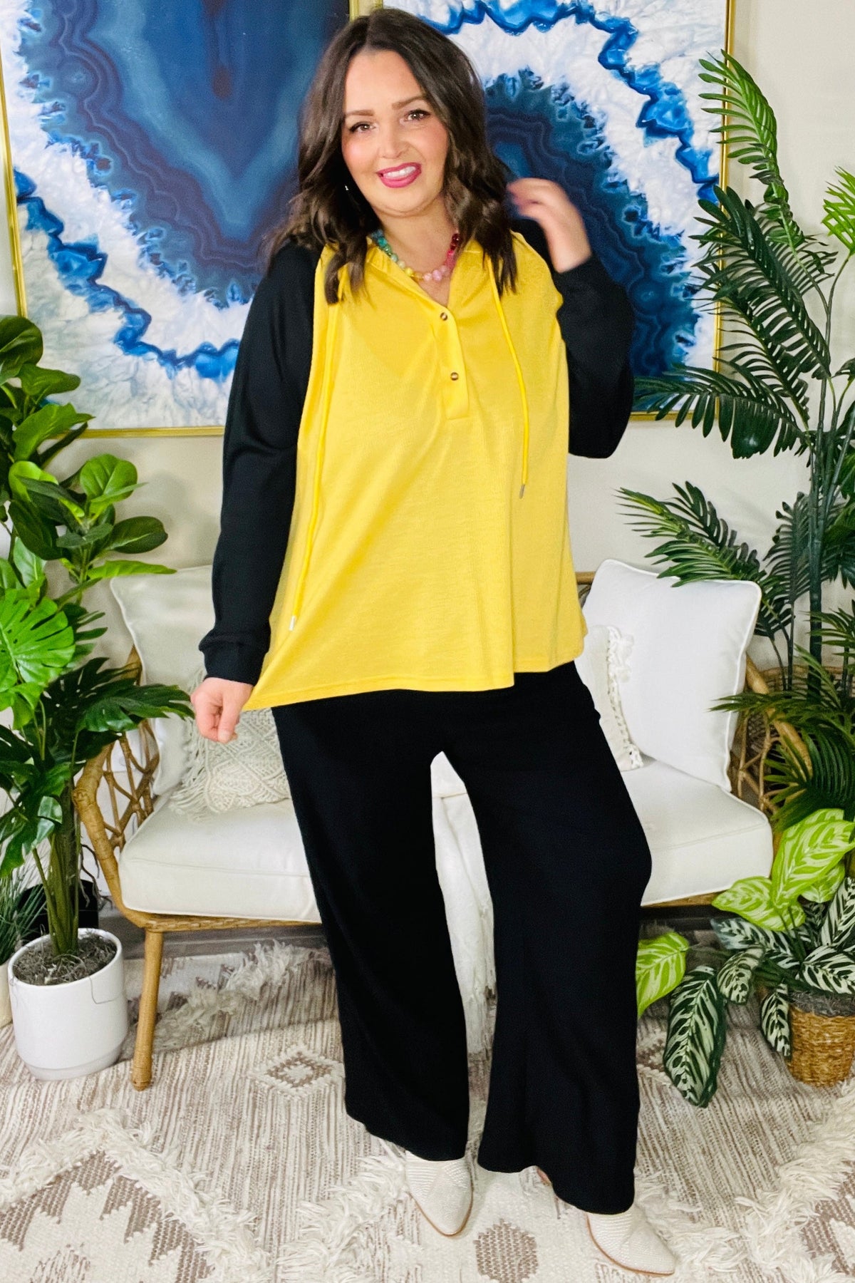 Good Day Sunshine Top - T046BK