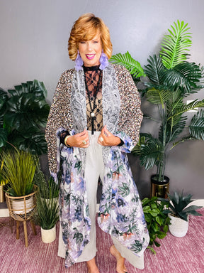 Perfectly Polished Kimono - OT160PU