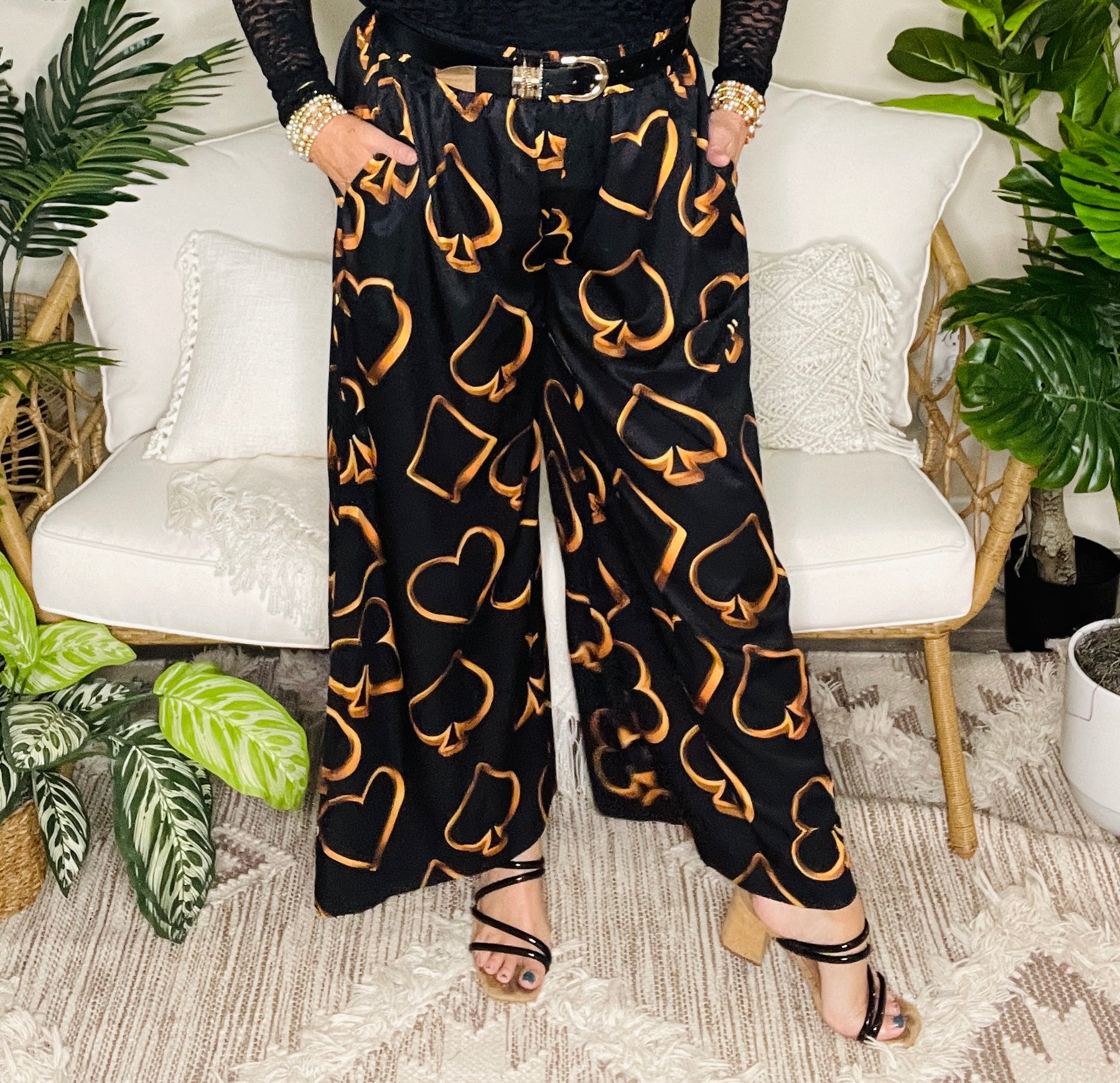 Ace Of Spades Pant - P104BK