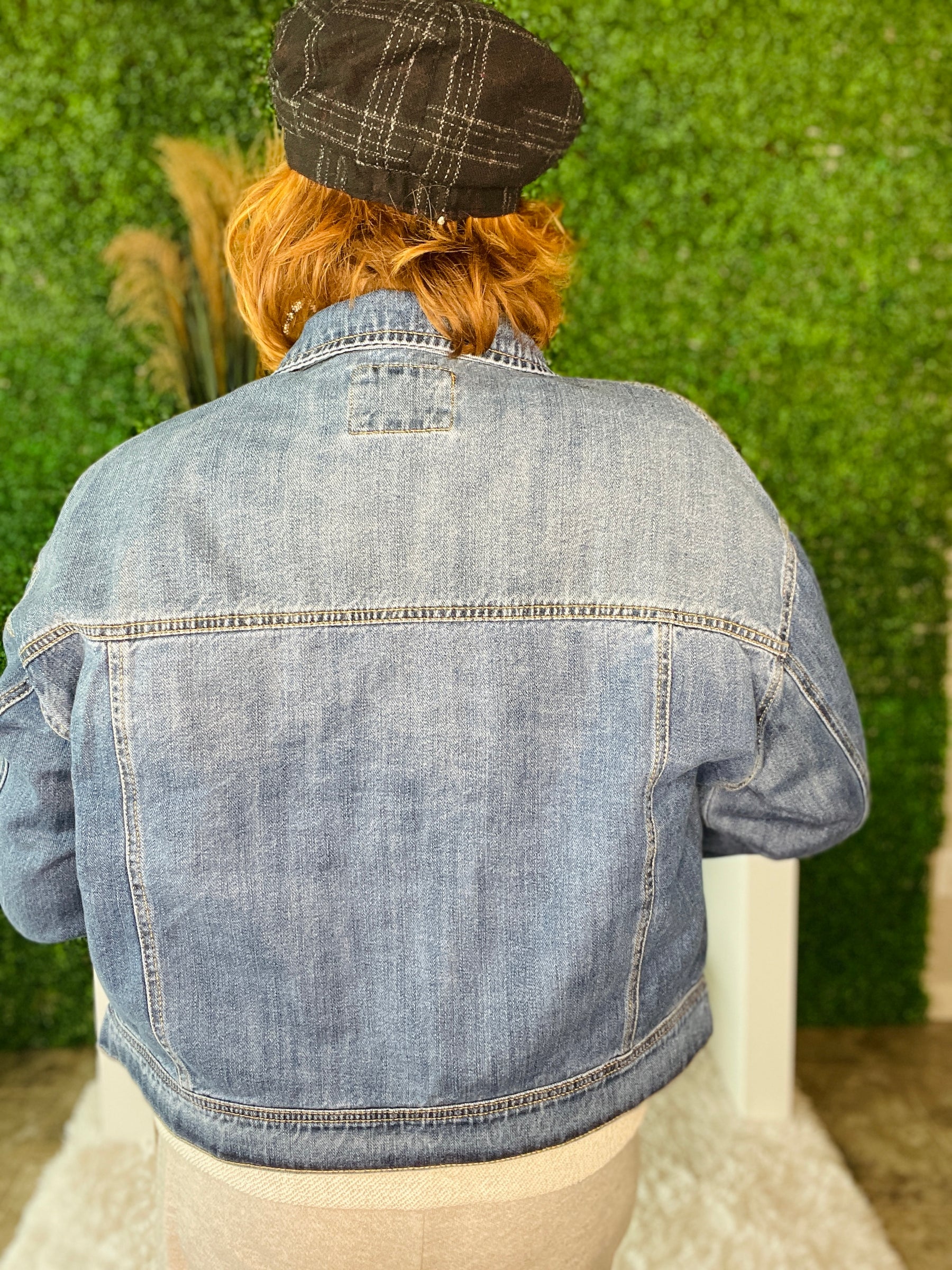 Denim State Of Mind Oversized Denim Jacket