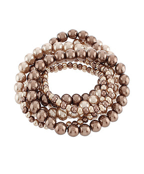 6 Row Ball Bracelet - B030CO
