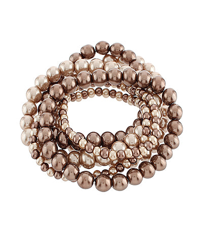 6 Row Ball Bracelet - B030CO