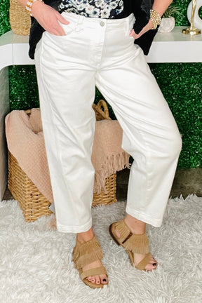 Goldie High-Waisted Barrel Jeans