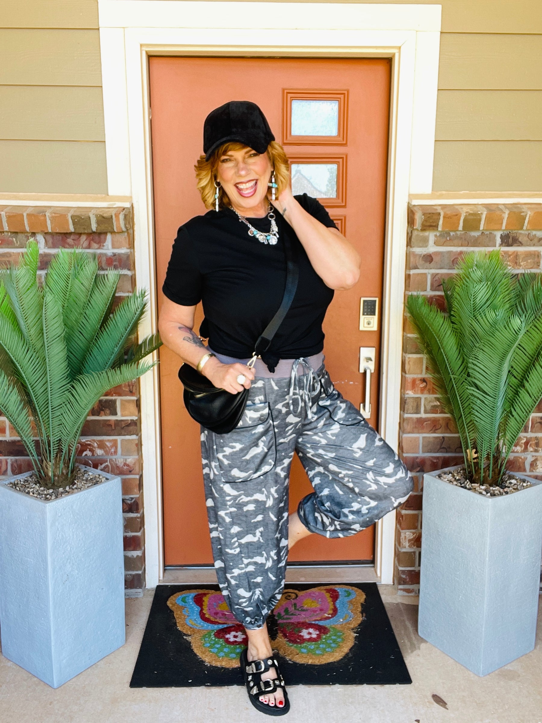 Hidden In Plain Sight Barrel Pants (2 Colors)