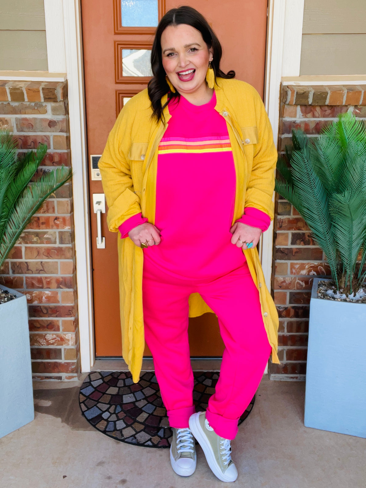 Girlie Vibes Only Sweatshirt and Pants Set (7 Colors)