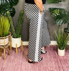 Check The Trend Drawstring Waist Pants