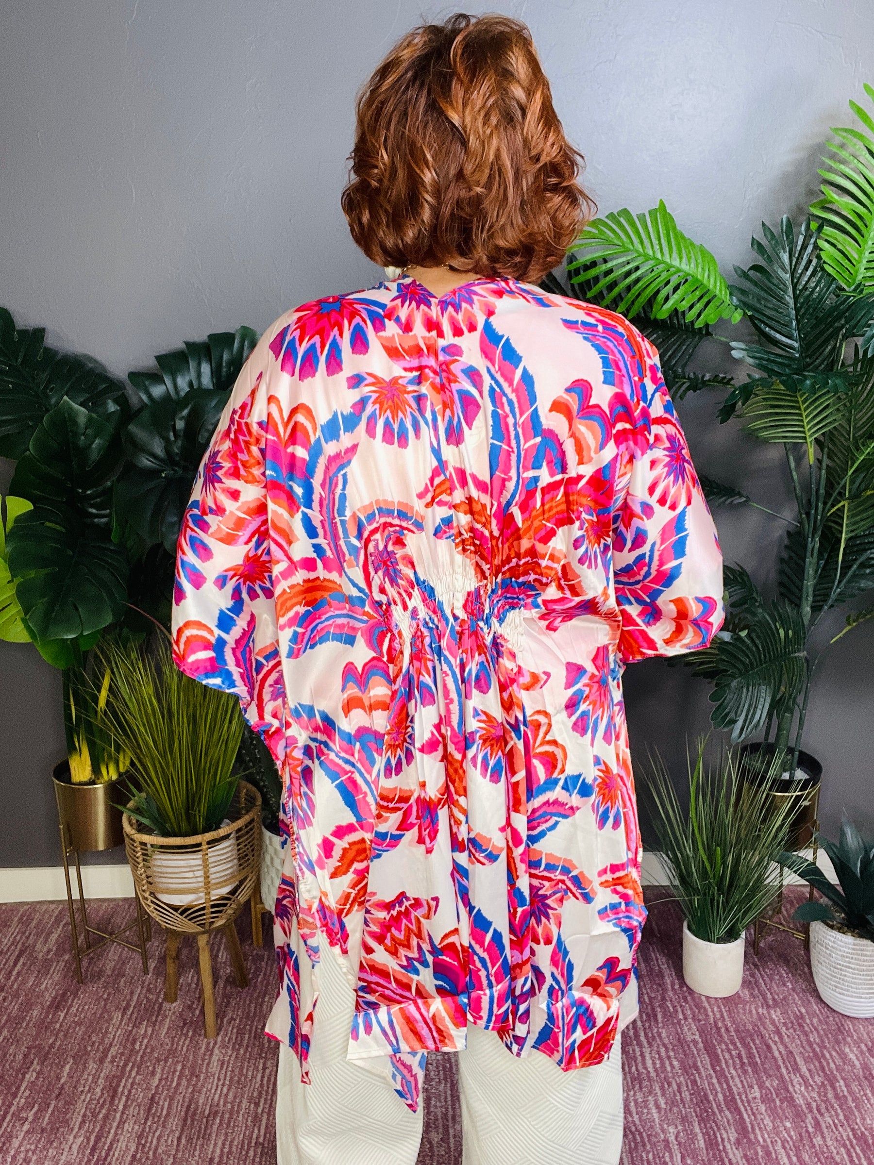 Made For You Cream Mix Kimono - OT157CM