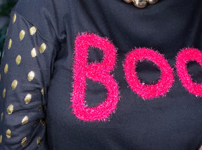 Trick Or Boo Sweater - S030BK