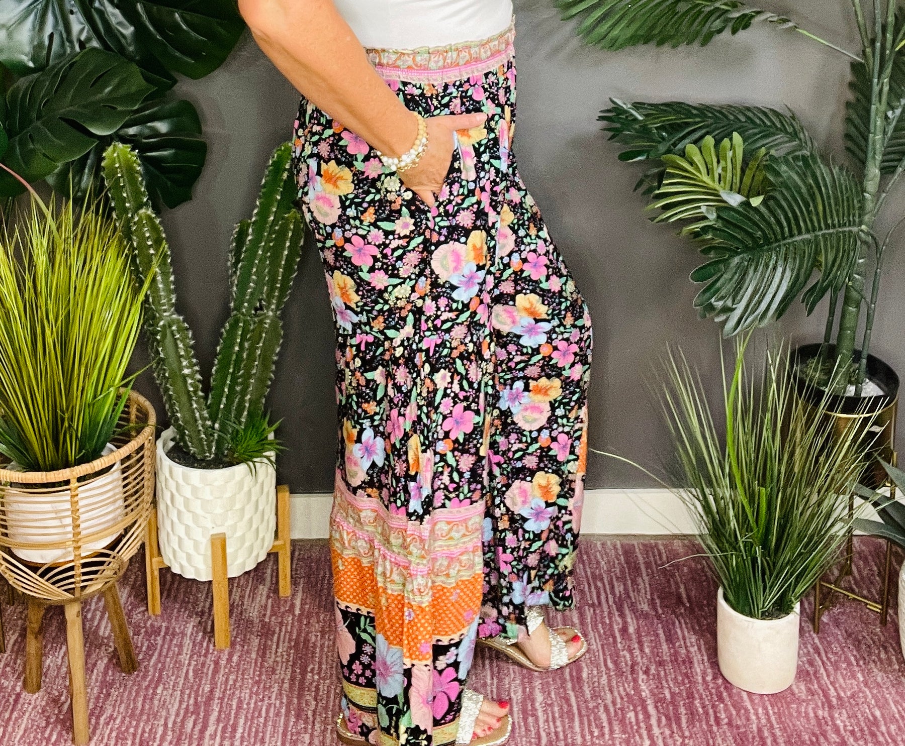 Style It Bold Wide Leg Pants - P052MU