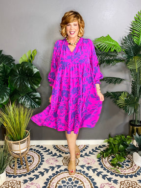 Out Of The Garden Dress - DR179MG