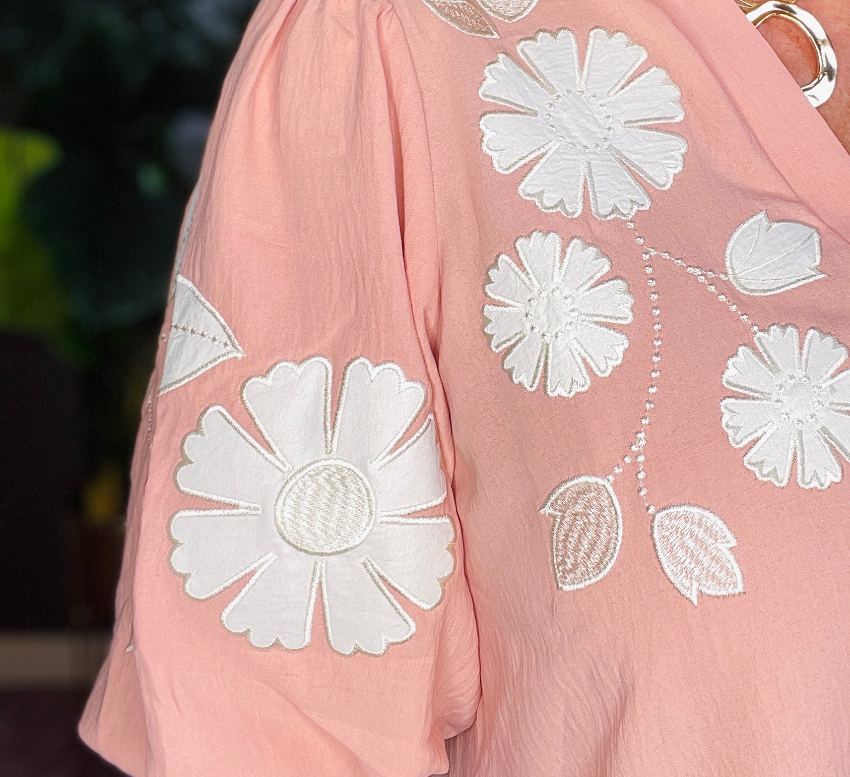 Sunday Morning Bloom Pink Top - S421PK