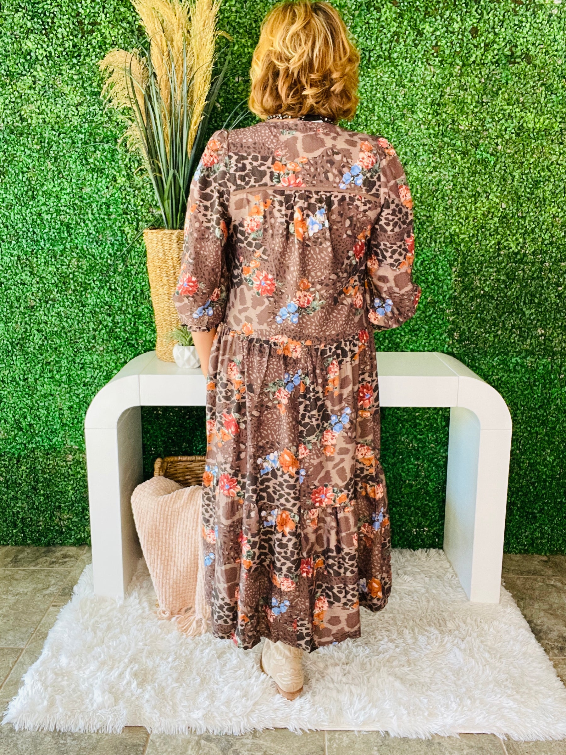 Wild Beauty Midi Dress - DR005LE