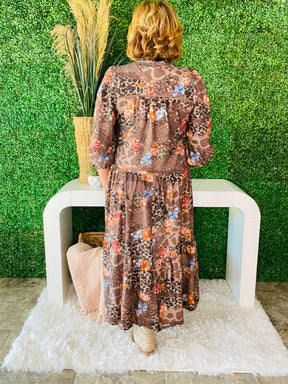 Wild Beauty Midi Dress - DR005LE