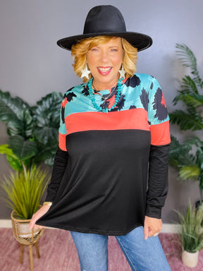 Fierce And Wild Top - S029BK