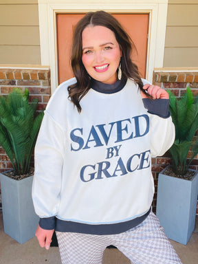 Saved By Grace Sweatshirt (2 Colors)