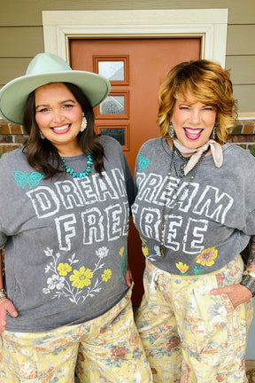 Dream Free Mineral Wash Top - S714GR