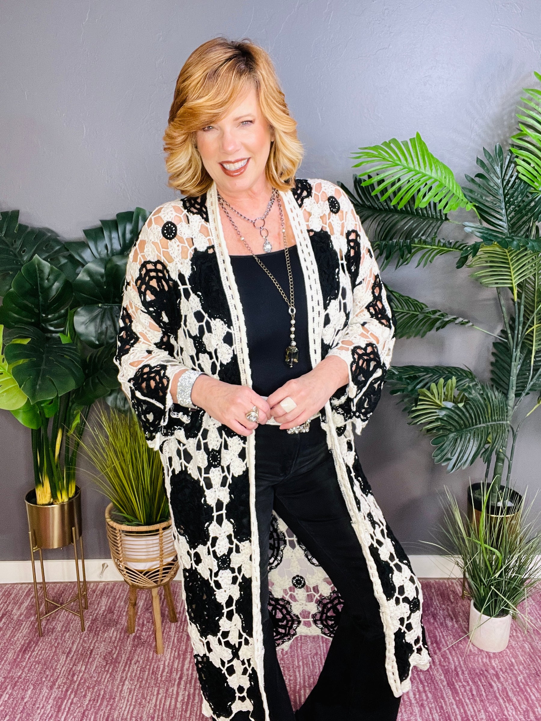 Casual Cool Hipster Cardigan - OT113BK