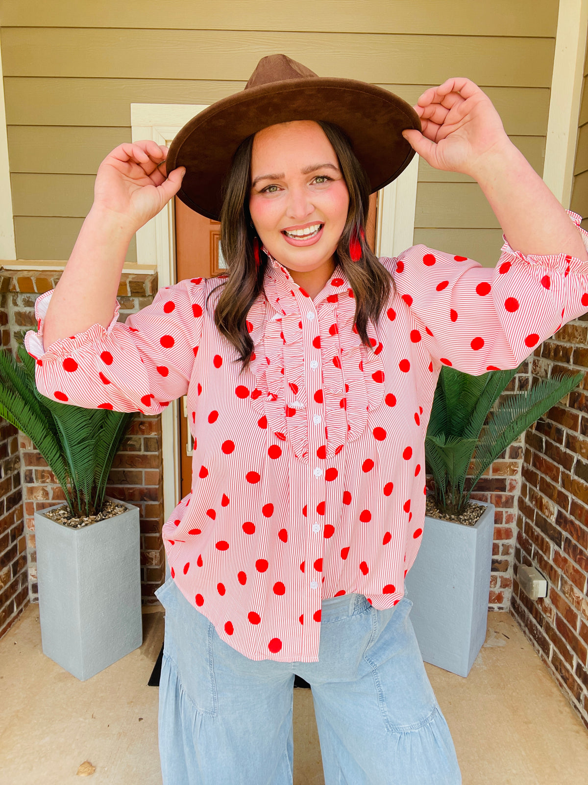 Dot Your Average Top (3 Colors)