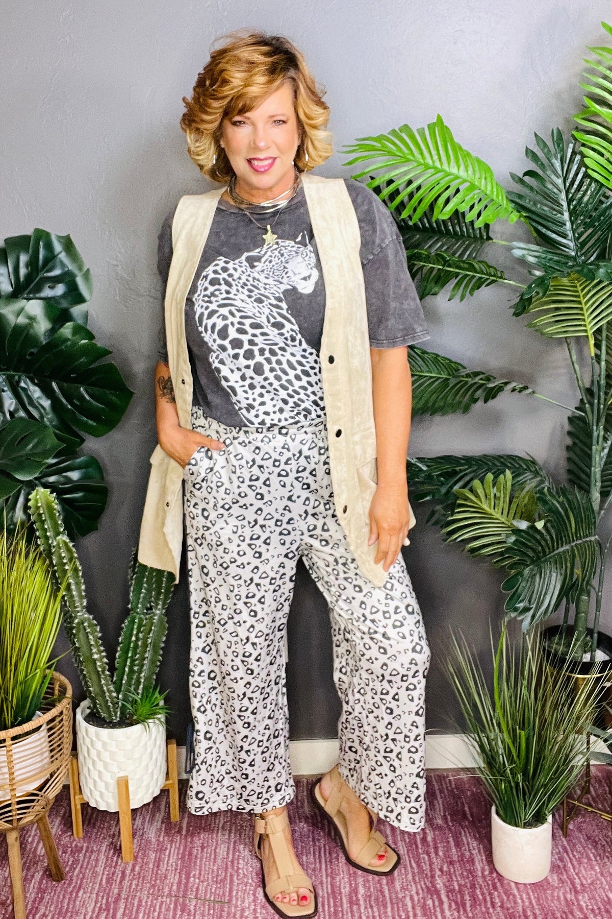 Soft But Fierce Side Bow Pants