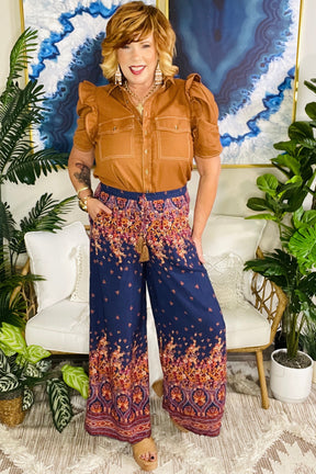 Boho For Days Pants - P182BL