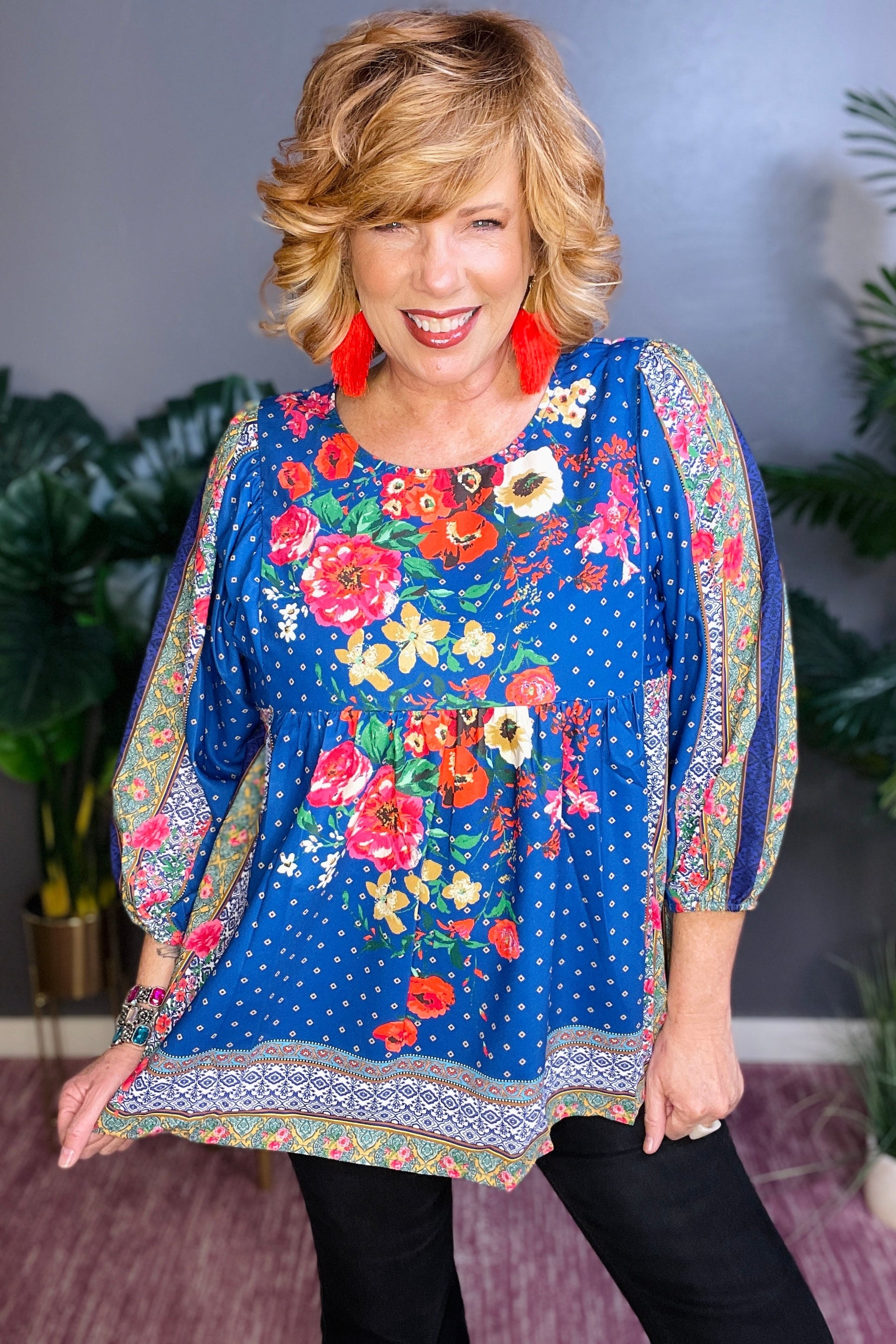 Just A Flower Thing Top - S086NV