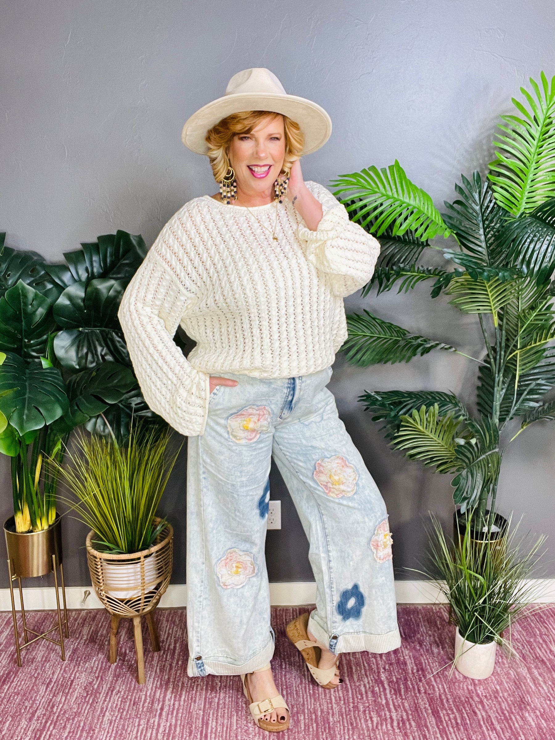 Stay True To Your Roots Denim Jeans - J018DN