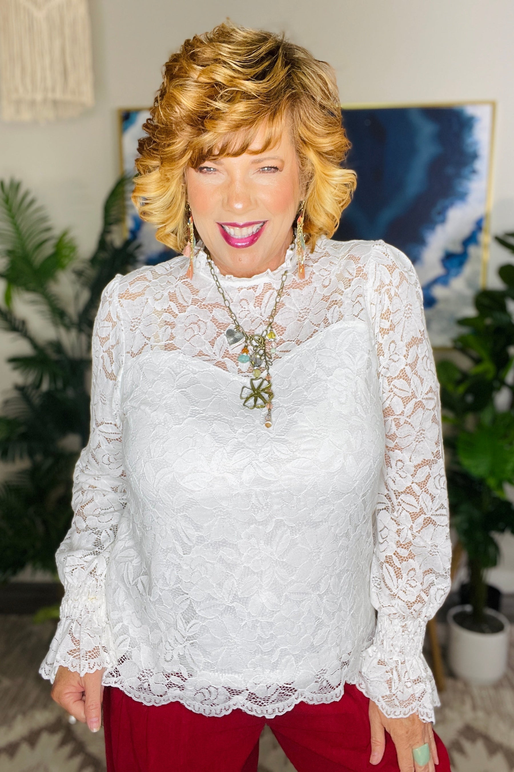 Lace And Legends Top