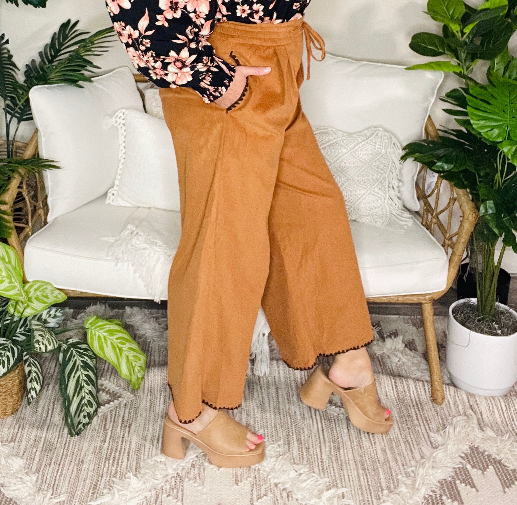 Copper Canyon Camel Pants - P157CA