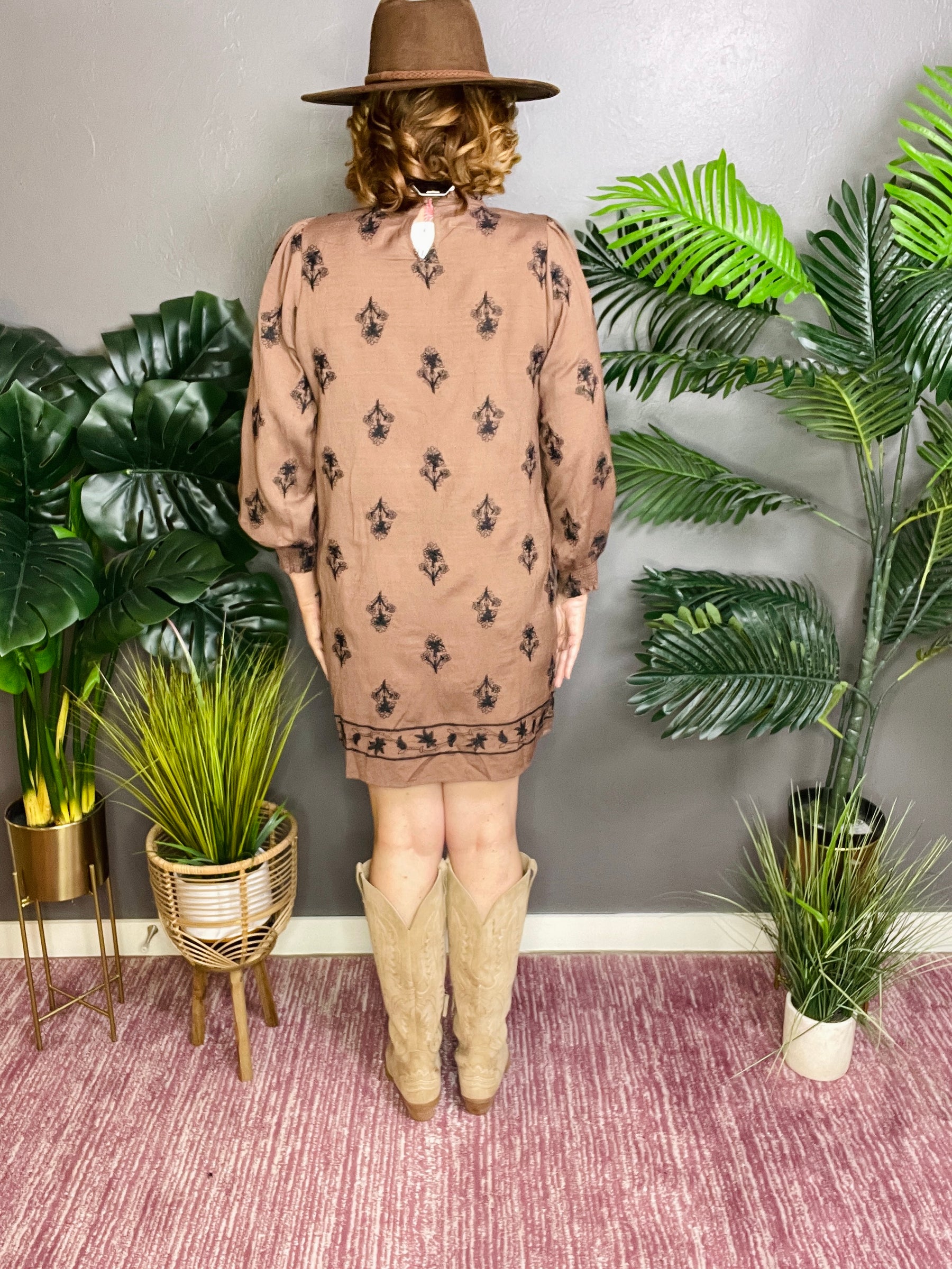 At This Moment Dress - DR036BR