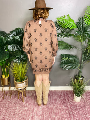 At This Moment Dress - DR036BR