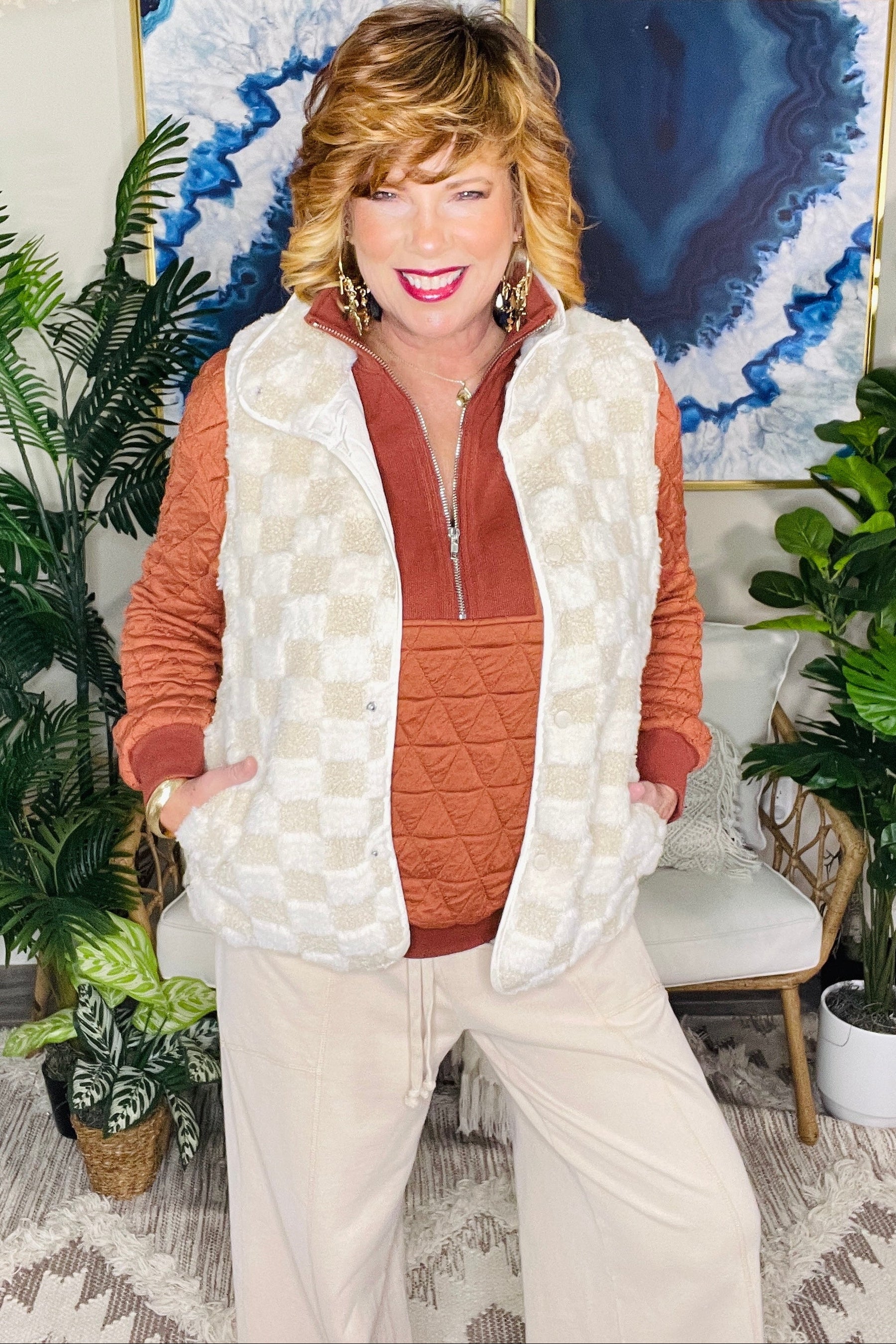 Fuzzy Feelings Vest