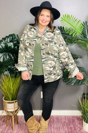 Run With It Camo Jacket - OT056CM
