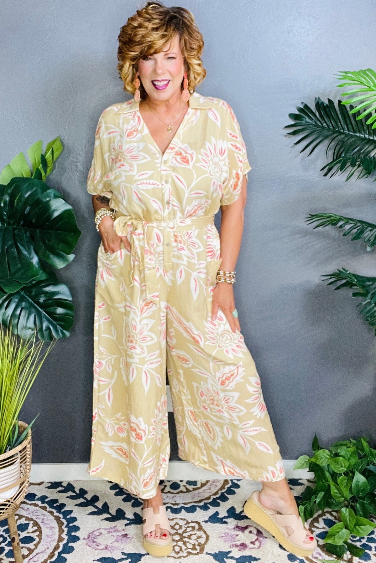 Beachside Vibe Jumpsuit - R022KH