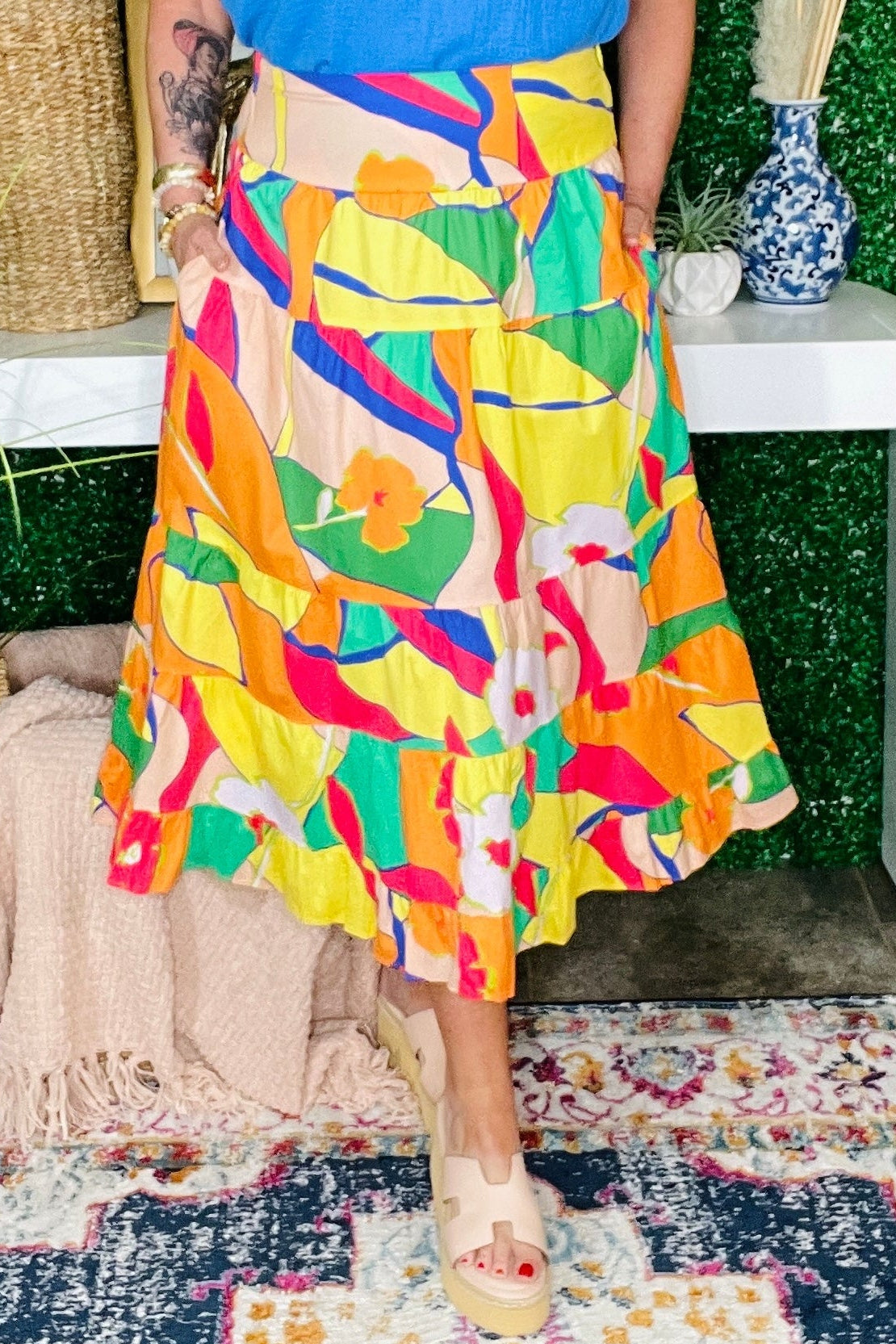 Color Me Happy Skirt - SK009MU